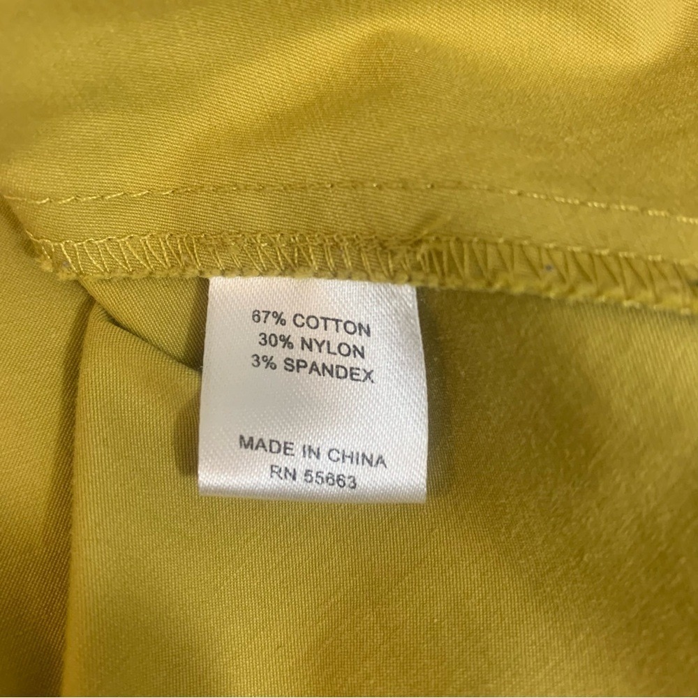 For Cynthia‎ Women's Mustard Hoodie Jacket Yellow Swing Sailor Trench Rain Coat - Picture 7 of 8